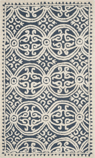 Safavieh Cambridge 123 Navy Blue/Ivory Area Rug main image