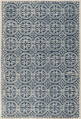 Safavieh Cambridge 123 Navy Blue/Ivory Area Rug Main