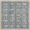 Safavieh Cambridge 123 Navy Blue/Ivory Area Rug Square
