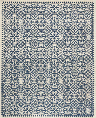 Safavieh Cambridge 123 Navy Blue/Ivory Area Rug Main