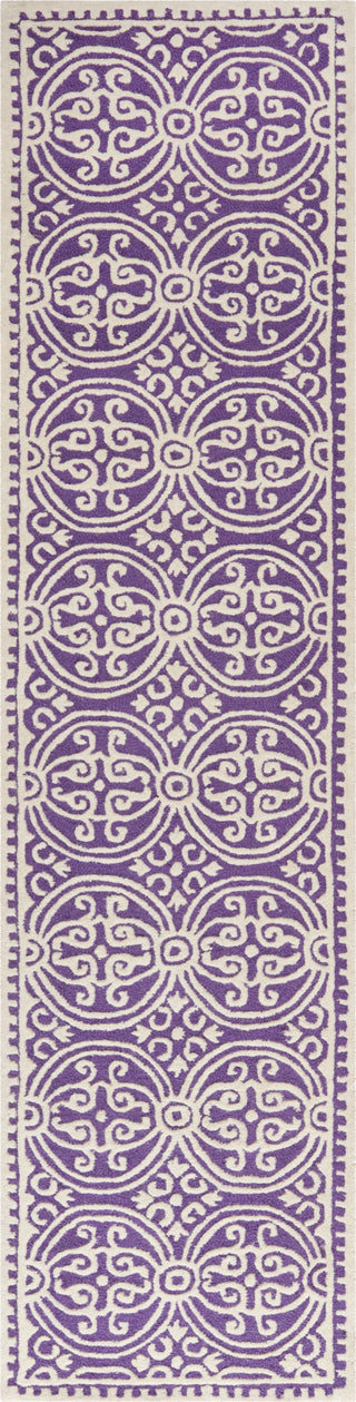 Safavieh Cambridge 123 Purple/Ivory Area Rug 