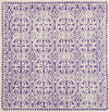 Safavieh Cambridge 123 Purple/Ivory Area Rug Square