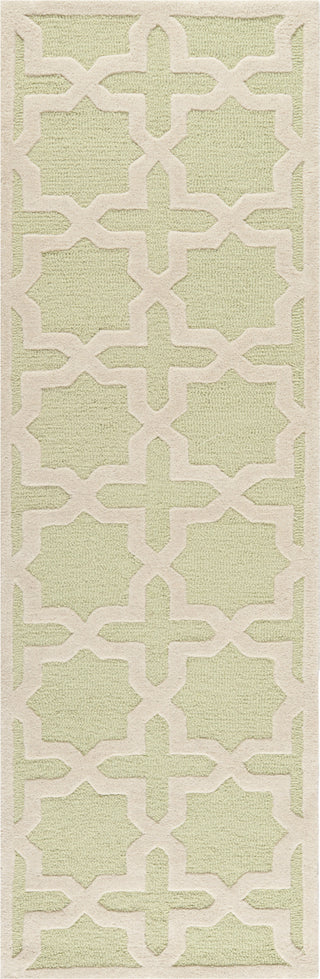 Safavieh Cambridge 125 Light Green/Ivory Area Rug Runner