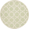 Safavieh Cambridge 125 Light Green/Ivory Area Rug Round