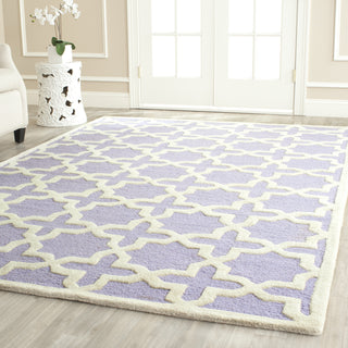 Safavieh Cambridge 125 Lavander/Ivory Area Rug Main Feature