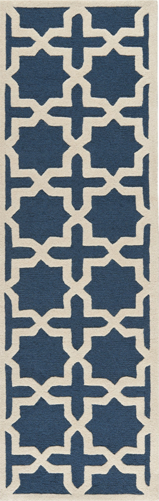 Safavieh Cambridge 125 Navy Blue/Ivory Area Rug Runner