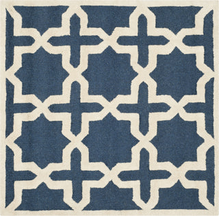 Safavieh Cambridge 125 Navy Blue/Ivory Area Rug Square