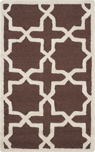 Safavieh Cambridge 125 Dark Brown/Ivory Area Rug main image