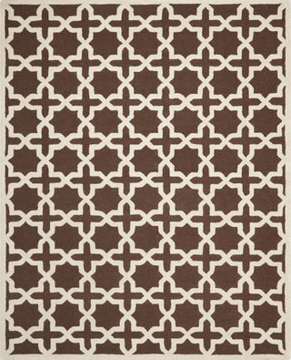 Safavieh Cambridge 125 Dark Brown/Ivory Area Rug Main