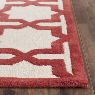 Safavieh Cambridge 125 Ivory/Rust Area Rug Detail