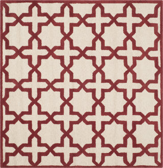 Safavieh Cambridge 125 Ivory/Rust Area Rug Square