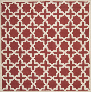 Safavieh Cambridge 125 Rust/Ivory Area Rug Square