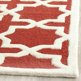 Safavieh Cambridge 125 Rust/Ivory Area Rug Detail