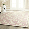 Safavieh Cambridge 125 Light Pink/Ivory Area Rug Room Scene Feature
