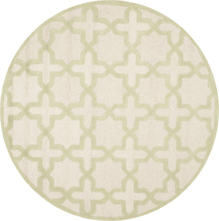 Safavieh Cambridge 125 Ivory/Light Green Area Rug Round