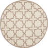 Safavieh Cambridge 125 Ivory/Beige Area Rug Round
