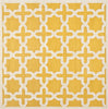 Safavieh Cambridge 125 Gold/Ivory Area Rug Square