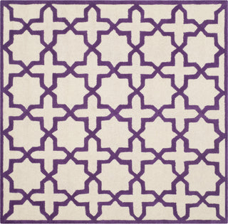 Safavieh Cambridge 125 Ivory/Purple Area Rug Square