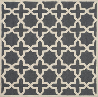 Safavieh Cambridge 125 Dark Grey/Ivory Area Rug Square