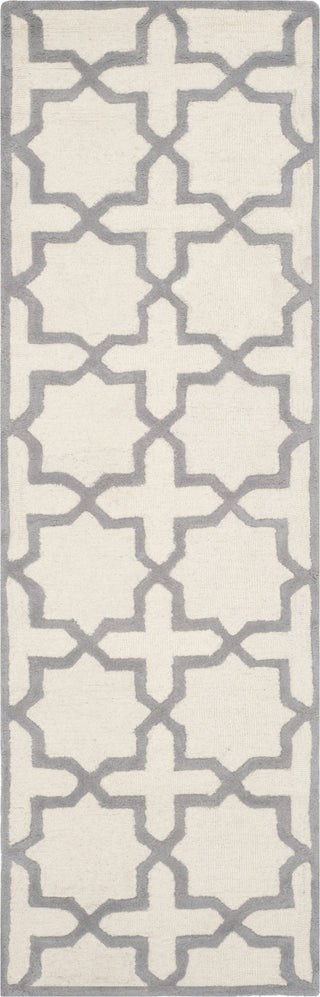 Safavieh Cambridge 125 Ivory/Silver Area Rug Runner