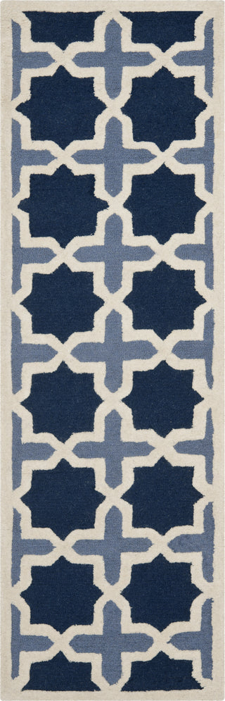 Safavieh Cambridge 127 Blue/Ivory Area Rug Runner