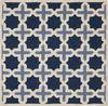 Safavieh Cambridge 127 Blue/Ivory Area Rug Square