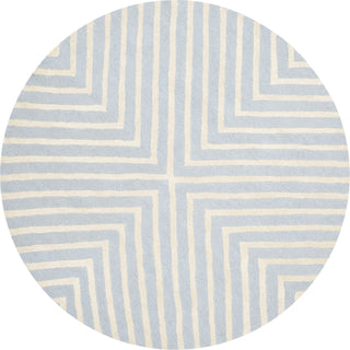 Safavieh Cambridge 129 Light Blue/Ivory Area Rug Round