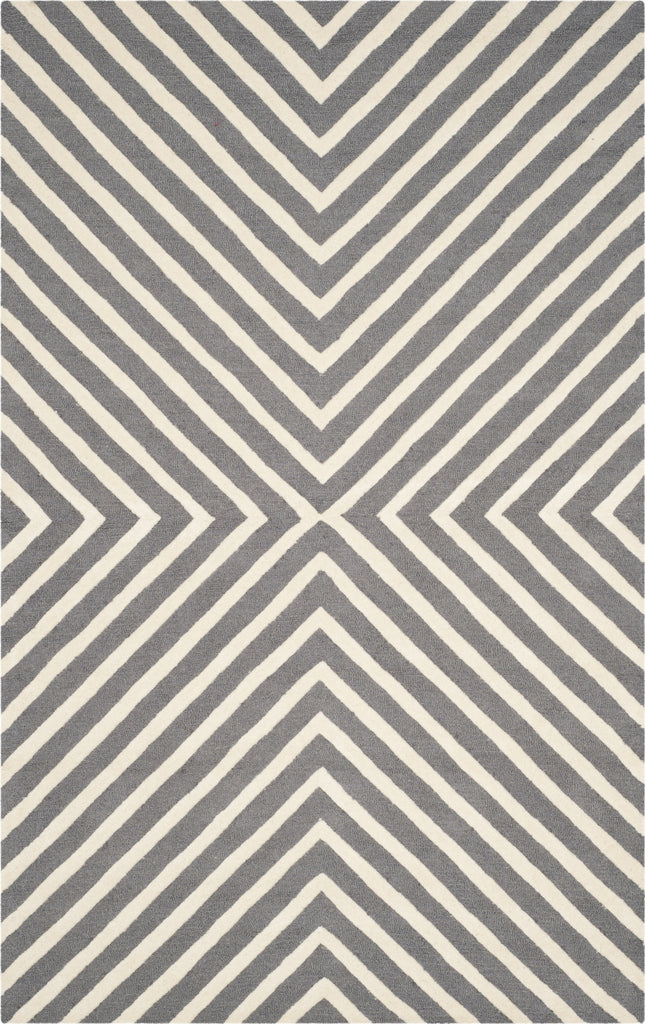 Safavieh Cambridge 129 Dark Grey/Ivory Area Rug main image