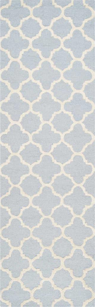 Safavieh Cambridge 130 Light Blue/Ivory Area Rug Runner