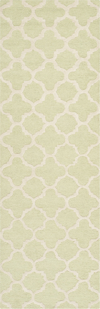 Safavieh Cambridge 130 Light Green/Ivory Area Rug Runner