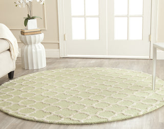 Safavieh Cambridge 130 Light Green/Ivory Area Rug Room Scene