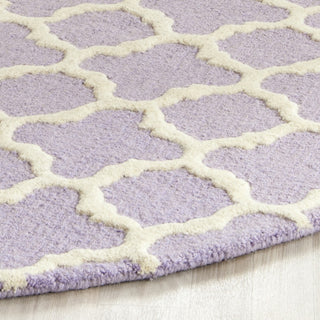 Safavieh Cambridge 130 Lavander/Ivory Area Rug Detail