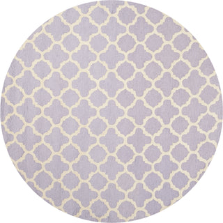 Safavieh Cambridge 130 Lavander/Ivory Area Rug Round