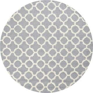 Safavieh Cambridge 130 Silver/Ivory Area Rug Round