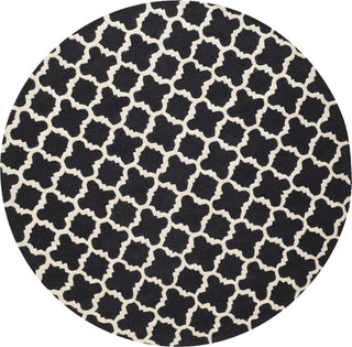 Safavieh Cambridge 130 Black/Ivory Area Rug Round