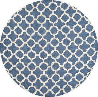 Safavieh Cambridge 130 Navy/Ivory Area Rug Round