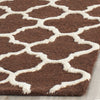 Safavieh Cambridge 130 Dark Brown/Ivory Area Rug Detail