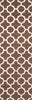 Safavieh Cambridge 130 Dark Brown/Ivory Area Rug Runner