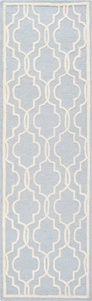 Safavieh Cambridge 131 Light Blue/Ivory Area Rug Runner