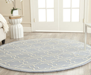 Safavieh Cambridge 131 Light Blue/Ivory Area Rug Room Scene