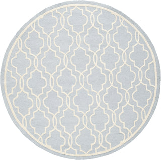 Safavieh Cambridge 131 Light Blue/Ivory Area Rug Round