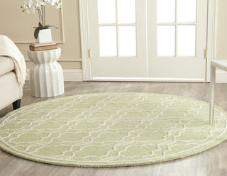 Safavieh Cambridge 131 Light Green/Ivory Area Rug Room Scene