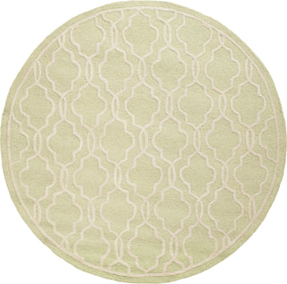 Safavieh Cambridge 131 Light Green/Ivory Area Rug Round