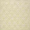 Safavieh Cambridge 131 Light Green/Ivory Area Rug Square