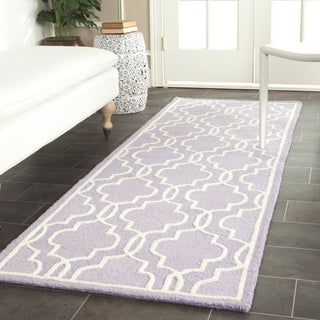 Safavieh Cambridge 131 Lavander/Ivory Area Rug Room Scene