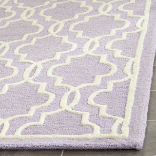 Safavieh Cambridge 131 Lavander/Ivory Area Rug Detail