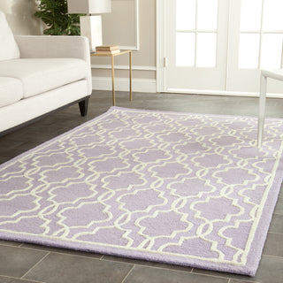 Safavieh Cambridge 131 Lavander/Ivory Area Rug Room Scene Feature