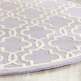 Safavieh Cambridge 131 Lavander/Ivory Area Rug Detail