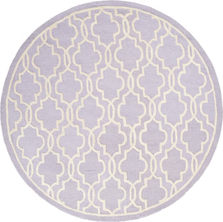 Safavieh Cambridge 131 Lavander/Ivory Area Rug Round