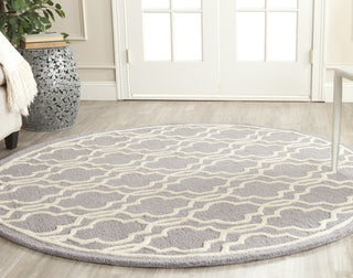 Safavieh Cambridge 131 Silver/Ivory Area Rug Room Scene